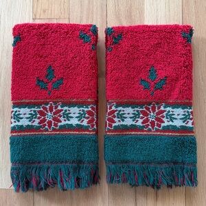 New! Vintage Hand Towels - A Pair